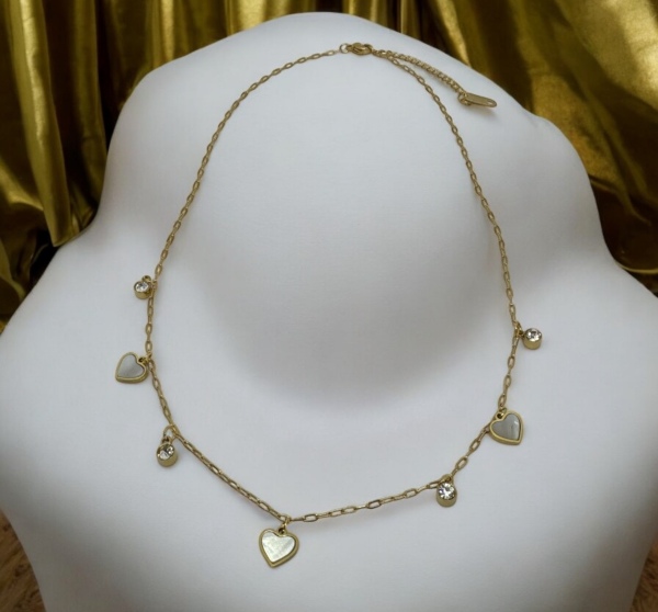 GOLD HEARTBEAT Kolye